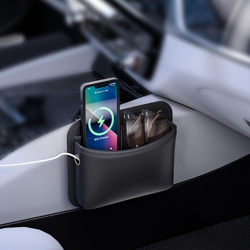 Amazon.com: Cartisen Car Seat Side Pocket Organizer - PU Leather